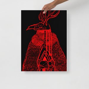 Queen in Red
